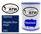 Preview: Daewoo, Regatta Blue Pearl, 24U: 500ml Lackdose, von ATW Autoteile West.